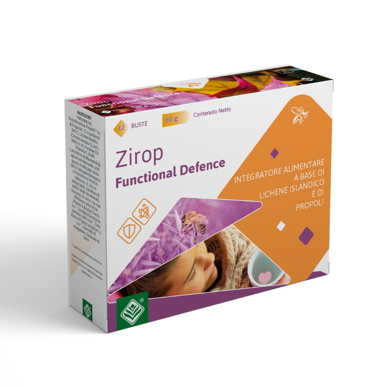 Zirop Functional Defence Integratore Difese Immunitarie 12 Buste