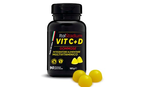 ITALSTADIUM VIT C+D LIMONE 90 GOMMOSE