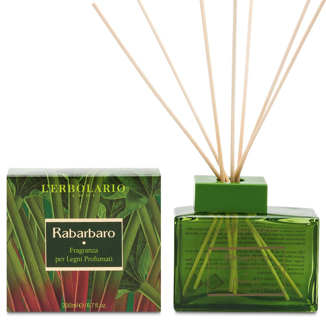 RABARBARO FRAGRANZA PER LEGNI PROFUMATI 200 ML