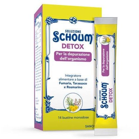 SOLUZIONE SCHOUM DETOX 14 BUSTINE