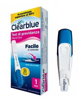 Clearblue - Test di Gravidanza Flip & Click - 1 Stick