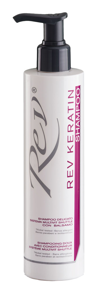 Rev Keratin - Shampoo Dermatologico con pH 5.0 - 250 ml