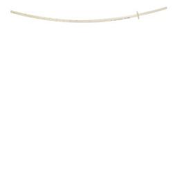 SONDA PER URETEROCUTANEOSTOMIA IN POLIURETANO WIRUTHAN TRASPARENTE LINEA RADIOPACA CON ALETTE LUNGHEZZA 25 CM DIAMETRO 4,2 MM PUNTA CON FORO CENTRALE