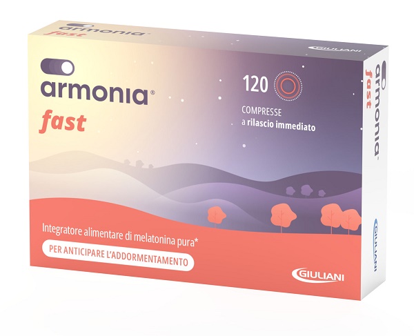 Armonia Fast 1mg Integratore per Dormire 120 Compresse