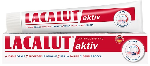 naturwaren italia srl lacalut aktiv dentifricio 75 ml