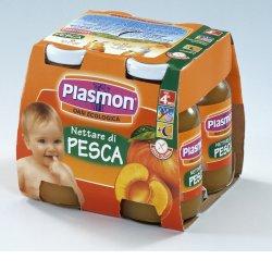 PLASMON NETTARE DI PESCA 4 X 125 ML