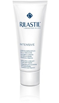 Rilastil Intensive - Crema Viso Anti-Rughe per Pelli Secche - 50 ml