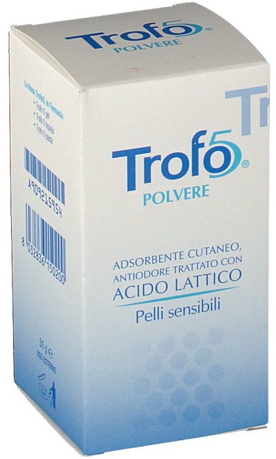 Trofo 5 Polvere - Adsorbente Cutaneo Antiodorante - 50 g