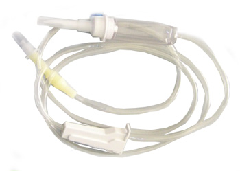 DEFLUSSORE PER INFUSIONE CON AGO 21 GAUGE CON ROLLER E FILTRO SOLUZIONE