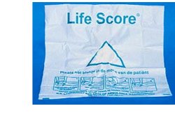 FOGLIO PROTETTIVO PER RIANIMAZIONE BOCCA A BOCCA MUNITO DI BOCCAGLIO CON VALVOLA DI NON RITORNO. FOGLIO TRASPARENTE E ATOSSICO