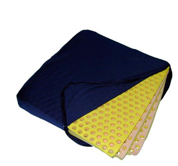 CUSCINO ANTIDECUBITO IN SCHIUMA DI SILICONE PER LA PREVENZIONE E LA CURA DELLE PIAGHE DA DECUBITO PER LUNGODEGENTI E DISABILI IN CARROZZELLA PRODOTTO IN POLIMERO SILICONICO