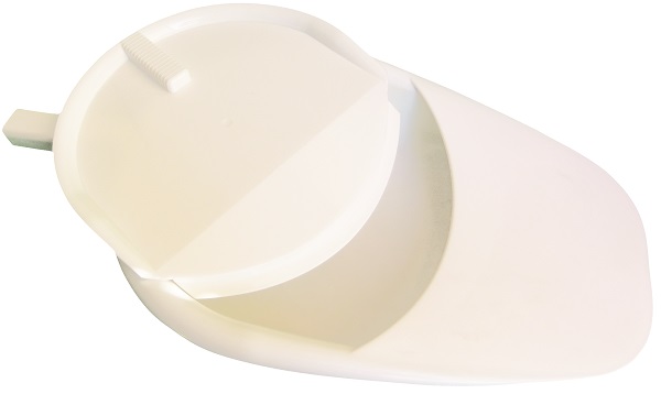 PADELLA PER AMMALATI PRODOTTA IN PLASTICA E CONFEZIONATA INSACCHETTO DI POLIETILENE