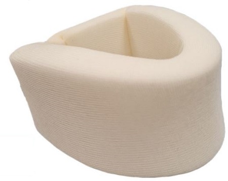 COLLARE CERVICALE MORBIDO MISURA PICCOLA PER ARTROSI CERVICALE E COLPO DI FRUSTA REGOLAZIONE DELLA CIRCONFERENZA TRAMITECINGHIE POSTERIORI IN VELCRO. ALTEZZA 10CM