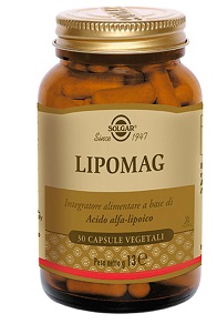 Solgar Lipomag Integratore - 30 Capsule Vegetali