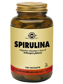 SOLGAR SPIRULINA 100 TAVOLETTE