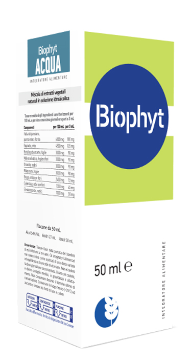 biogroup spa societa' benefit biophyt acqua 50 ml