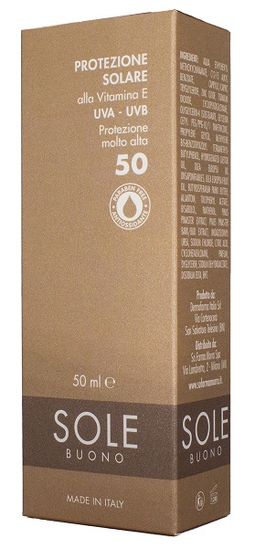 SOLE BUONO PROTEZIONE SOLARE MOLTO ALTA SPF50 50 ML