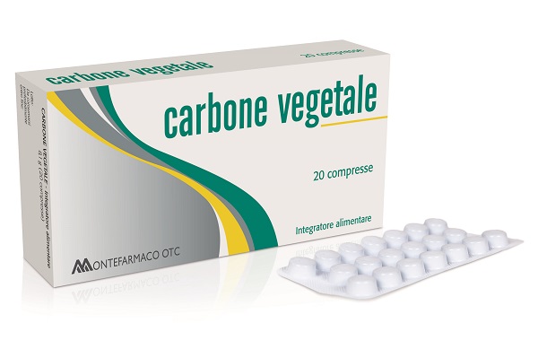 Carbone Vegetale - Integratore per Regolarità Intestinale - 20 Compresse