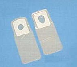 RACCOGLITORE PER URINA PEDIATRICO MODELLO FEMMINILE BABYRACF IN PVC ANTIALLERGICO ADESIVO SILICONATO 1 PEZZO