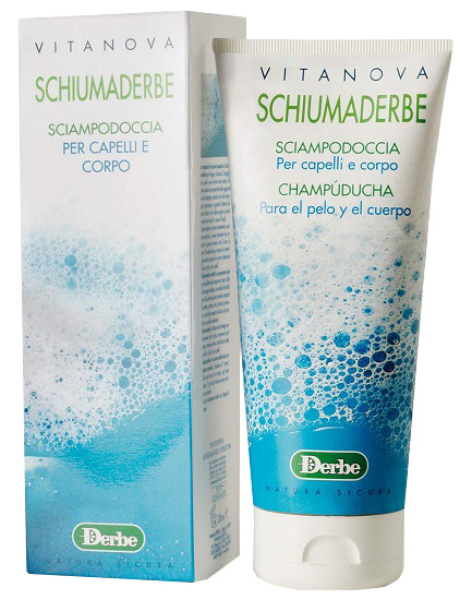 Schiumaderbe Shampoo Doccia Corpo e Capelli 200 ml