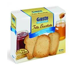 GIUSTO SENZA ZUCCHERO FETTE BISCOTTATE 300 G