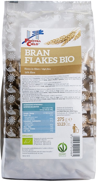 FSC BIOFIBRE+ BRAN FLAKES BIO AD ALTO CONTENUTO DI FIBRA 375G