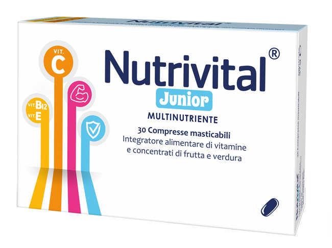 Nutrivital Junior Integratore Multivitaminico 30 Compresse