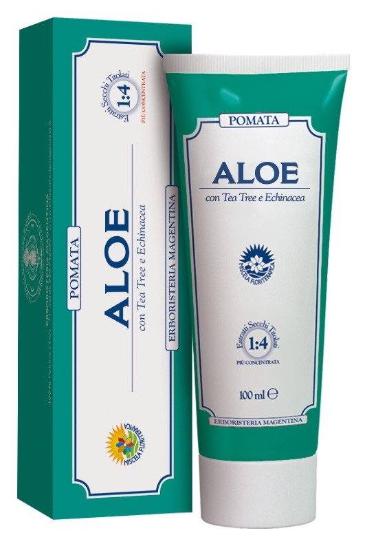 Aloe Pomata - Crema Nutriente per Pelle Secca e Arrossata - 100 ml