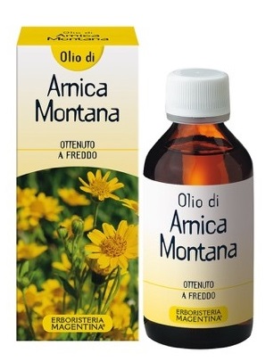 Olio di Arnica Montana - Olio Massaggio per Slogature e Contusioni - 100 ml