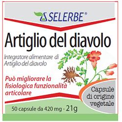 Selerbe Artiglio del Diavolo - Integratore per la Funzionalità Articolare - 50 Caspule