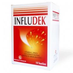 INFLUDEK RAFFREDDORE 10 BUSTINE