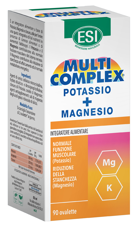 Esi Multicomplex - Integratore di Potassio e Magnesio - 90 Ovalette