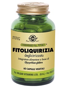 SOLGAR FITOLIQUIRIZIA DEGLICERIZZATA 60 CAPSULE VEGETALI