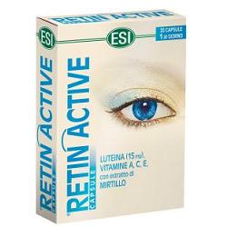 Esi Retin Active - Integratore per il Benessere della Vista - 20 Capsule