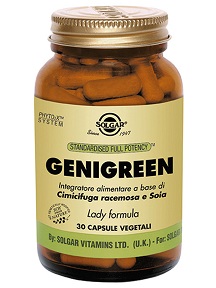 SOLGAR GENIGREEN 30 CAPSULE VEGETALI