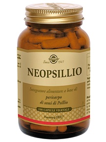 Solgar Neopsillio - Integratore per la Regolarità dell'Intestino - 200 Capsule Vegetali