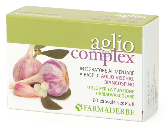 Aglio Complex Integratore Funzione Cardiovascolare 60 Capsule