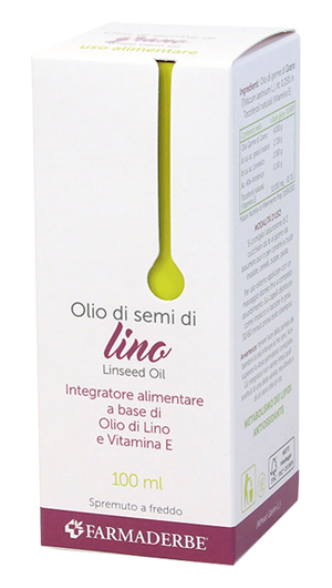 Olio Alimentare di Semi di Lino 100 ml