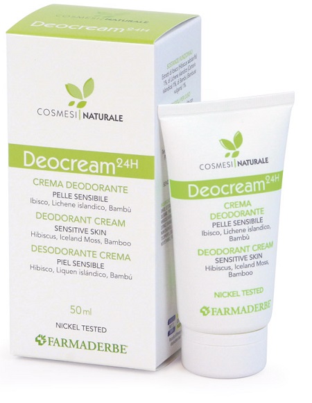 Deocream Crema Deodorante Pelle Sensibile 50 ml