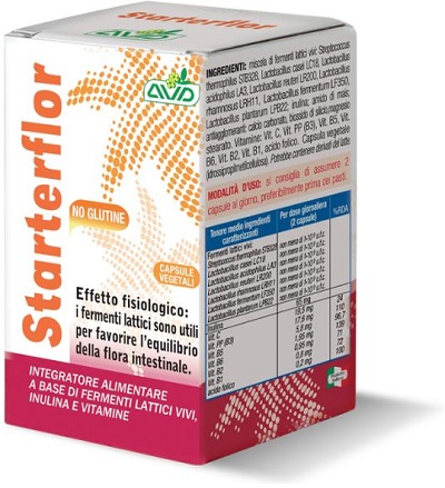 Starterflor Integratore Fermenti Lattici 25 Capsule