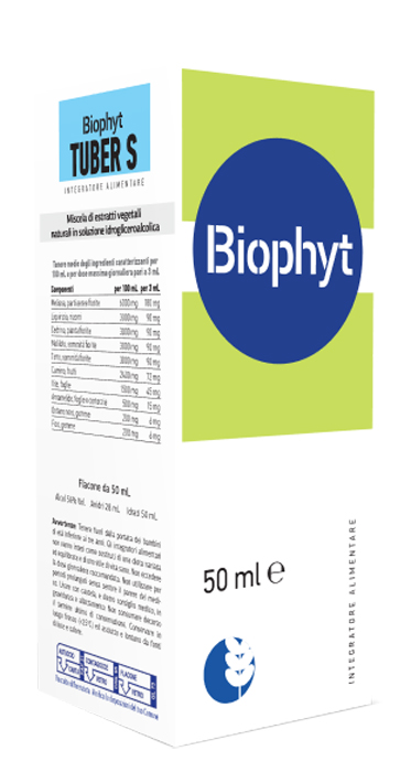 BIOPHYT TUBER S 50 ML SOLUZIONE IDROALCOLICA