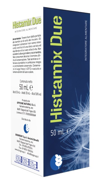 HISTAMIX DUE 50 ML SOLUZIONE IDROALCOLICA
