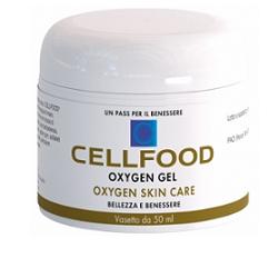 epinutracell srl cellfood oxygen gel - gel viso giorno e notte tonificante - 50 ml