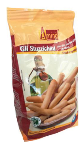 AMINO' STUZZICHINI CON OLIO EXTRAVERGINE DI OLIVA 150 G
