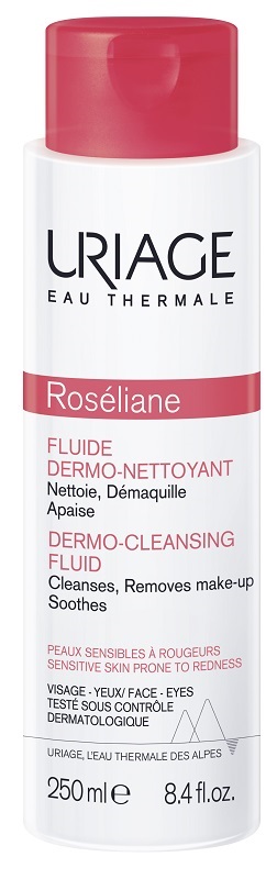 Uriage Roseliane - Fluido Viso Dermo-Detergente - 250 ml