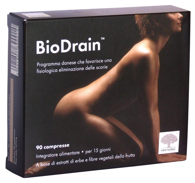 Biodrain Integratore Snellente e Drenante 90 Compresse