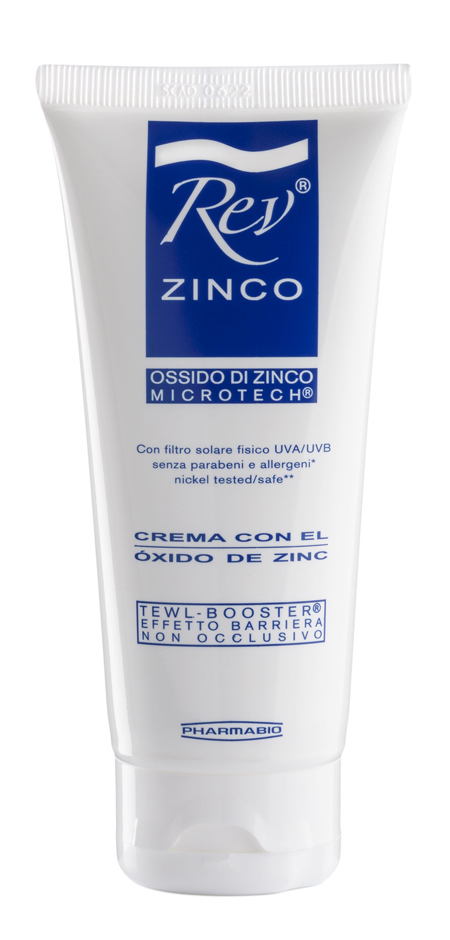 Rev Zinco - Crema Corpo all'Ossido di Zinco per Arrossamenti - 100 ml