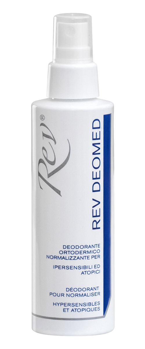 Rev Deomed - Deodorante Spray per Ascelle, Inguine e Piedi - 125 ml