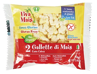 VIVA MAIS GALLETTA DI MAIS CON SALE DUOPACK 13 G SENZA LIEVITO