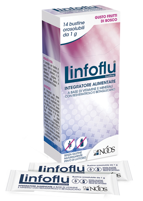 LINFOFLU FRUTTI DI BOSCO 14 BUSTINE 1 G OROSOLUBILE